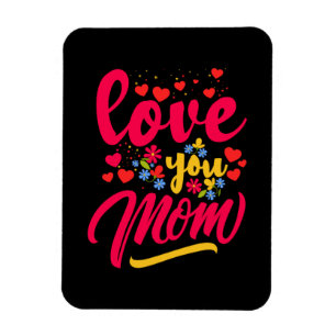 Íman Mother Art Love You Mom