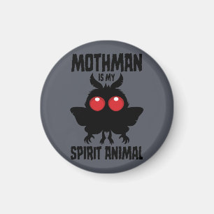 Íman Mothman É Meu Animal Espiritual Silhueta