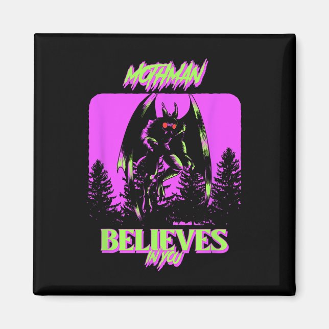 Íman Mothman - Mothman Acredita Em Você O Hallowee Figu (Frente)
