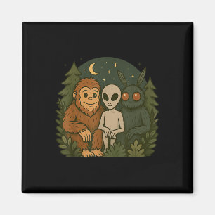 Íman Mothman Pé Grande E Alien Divertido Chora Capricho