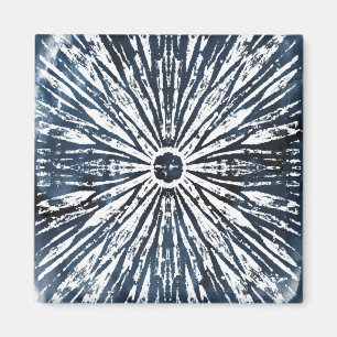 Íman Motif Radial de Tinta Indiana