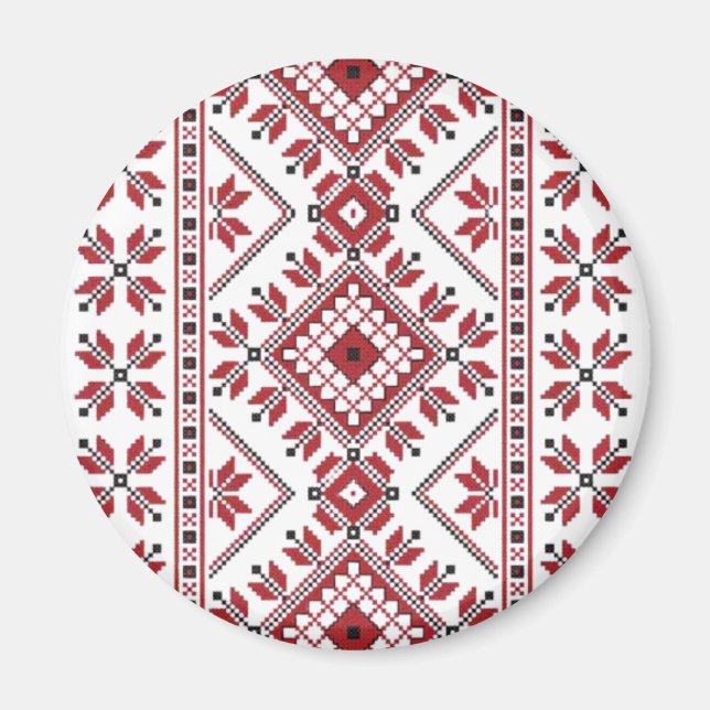 Íman Motif tradicional romeno, Motif tradicional romeno (Frente)