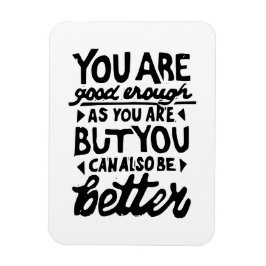 Íman Motivação Cotação Lino Impressão