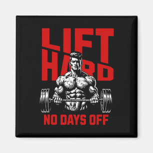 Íman Motivação de Gym de Elevação de Peso Dizendo 2