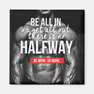 Íman Motivação de Gym de Workout de malhação