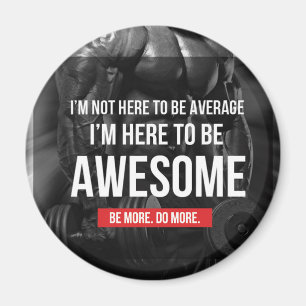 Íman Motivação de Gym de Workout de malhação