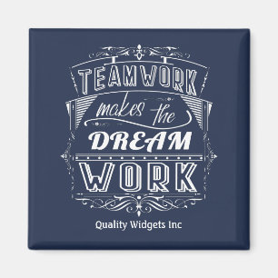 Íman Motivação de Trabalho da Equipe do Office