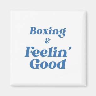 Íman Motivação de Treinamento de Boxe Fitness Sentiment