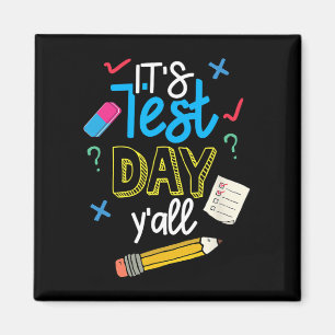Íman Motivação do exame de teste do dia Yall Engraçado 