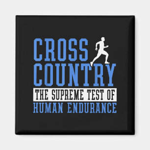 Íman Motivação para corrida cross country