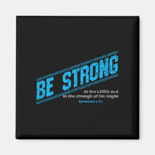 Íman Motivação Para Homens Cristãos - Sejam Fortes! Bíb