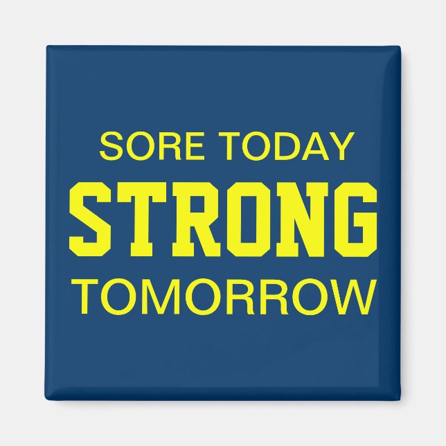 Íman Motivação para Treino (Frente)