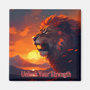 Íman Motivacional Libere Sua Força Positiva