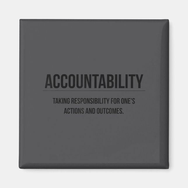 Íman Motivation Accountability Entrepreneur Slogan Quot (Frente)