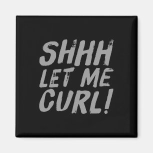 Íman Motivational Funny Gym Humor Biceps ganha Shell