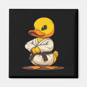 Íman Motivo de Pato de Borracha de Caratê Taekwondo Jiu