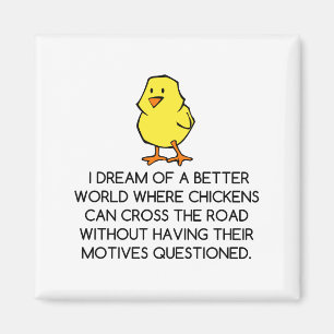 ÍMAN MOTIVOS DE FRANGO