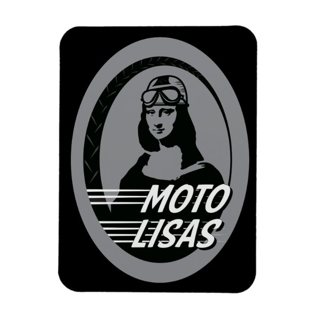 Íman Moto Lisas Magnet (Vertical)