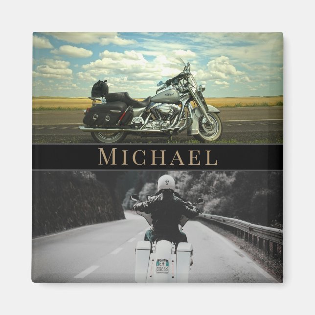 Íman Motocicleta motociclista (Frente)