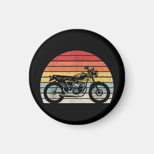 Íman Motocicleta Retro Vintage