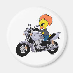 Íman Motociclista legal