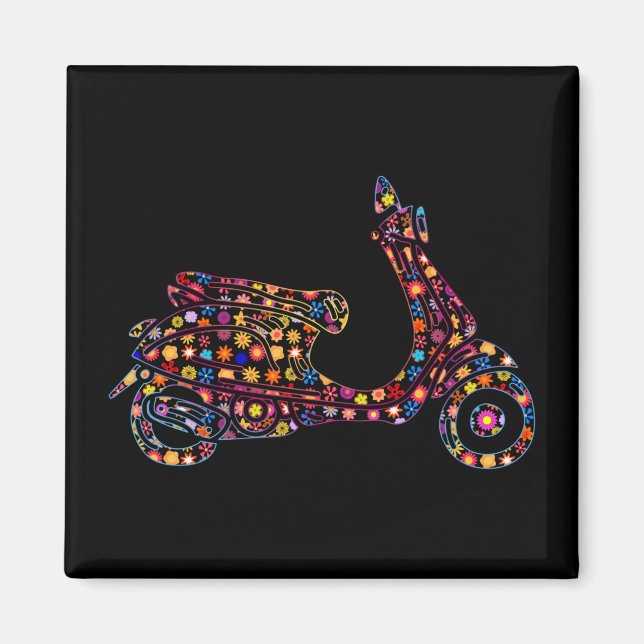 Íman Motociclo com motor de Patinete com ventilador (Frente)