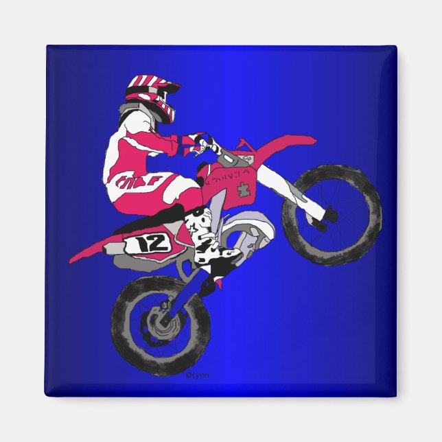 Íman Motocross 302 (Frente)