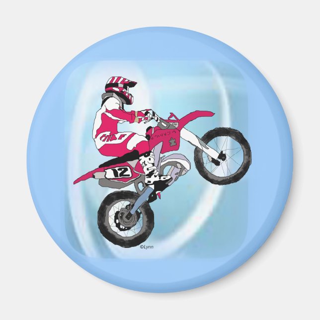 Íman Motocross 305 (Frente)
