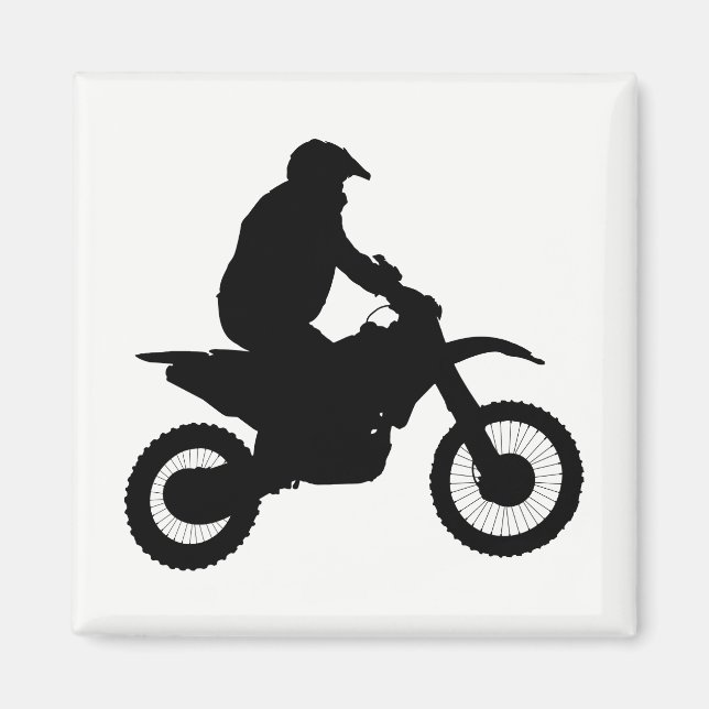 Íman Motocross Silhouette (Frente)
