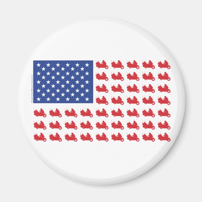 Íman Motor-Ciclo-Sinalizador-W (Frente)