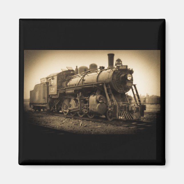 Íman Motor Nacional da Estrada de Ferro Canadense 2128 (Frente)