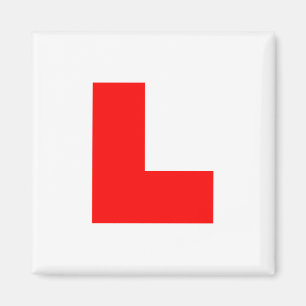 Íman Motorista Aprendiz Placa L / Noite de Galinhas Des
