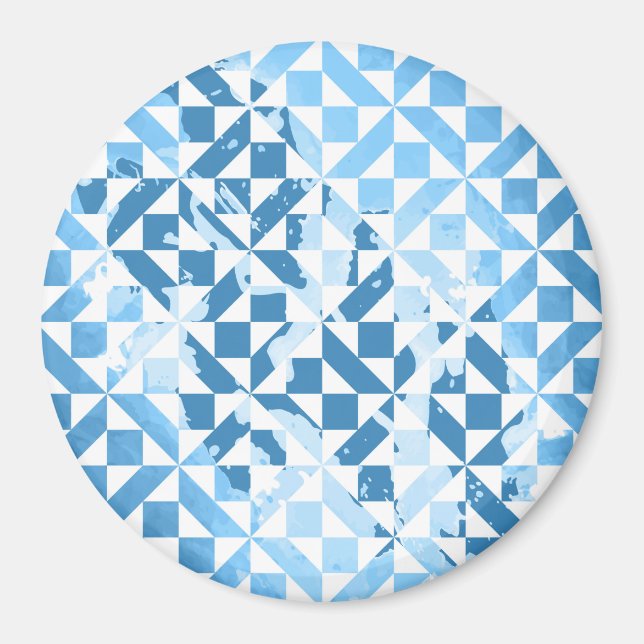 Íman Motoses de aquarela (Frente)