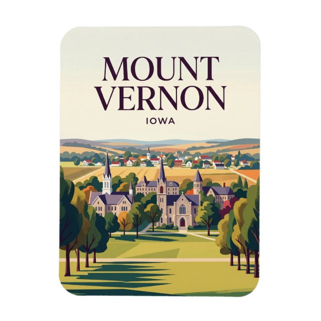 Íman Mount Vernon EUA (Vertical)
