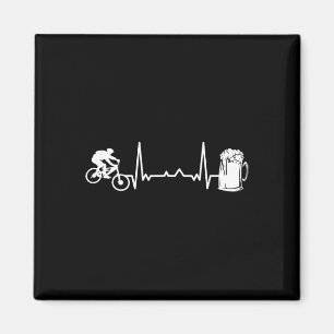 Íman Mountain Bike Downhill - Batimento Cardíaco Ekg Bi