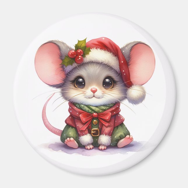 Íman Mouse de Natal (Frente)