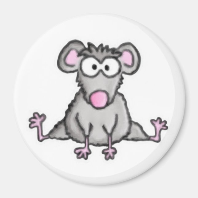 Íman Mouse flexível (Frente)