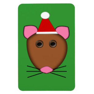Íman Mouse Magnet Feliz de Natal