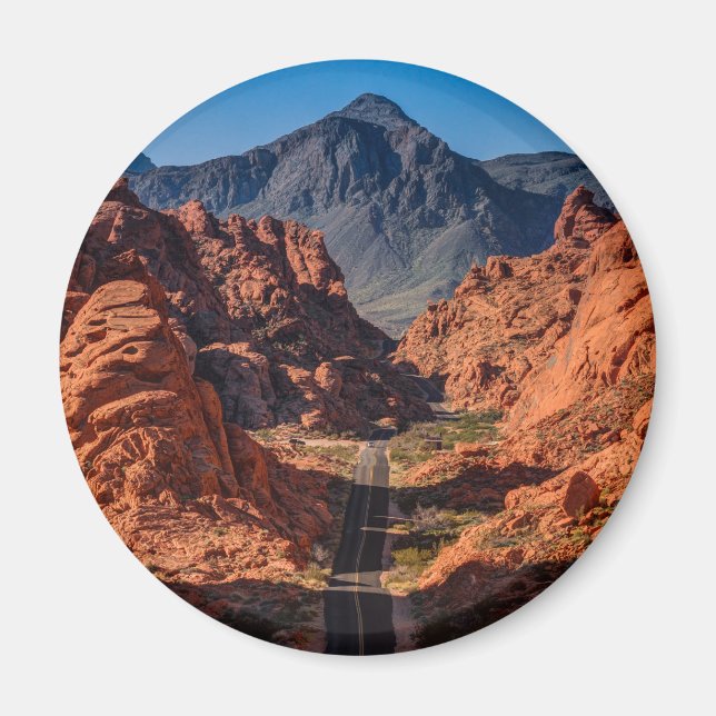 Íman Mouses Tank Road - Vale Do Fogo - Nevada (Frente)