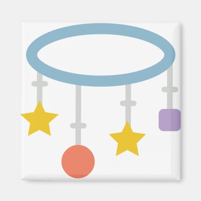 Íman móvel do círculo de bebê (Frente)