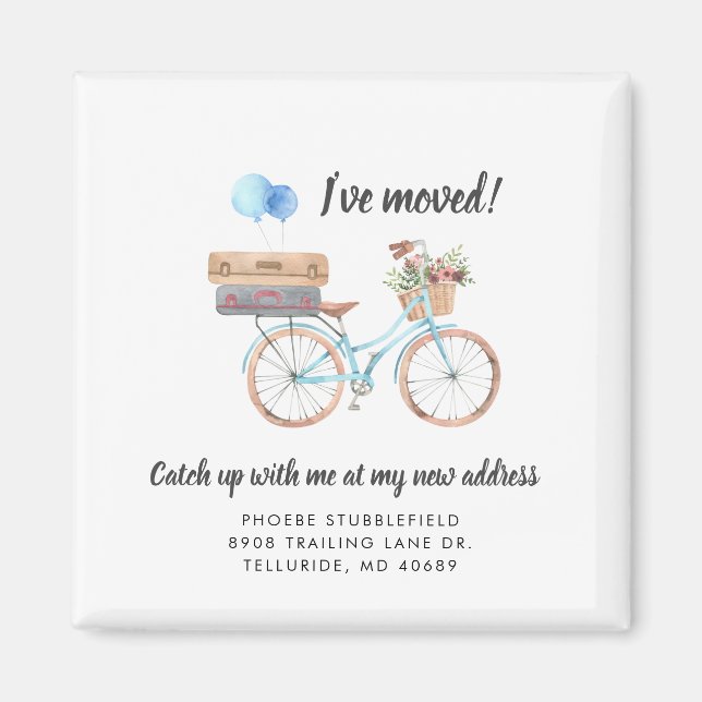 Íman Movi a mudança de endereço no anúncio (Frente)