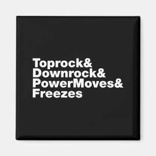 Íman Movimentações em Interrupção (Breakdancing)