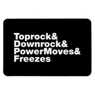 Íman Movimentações em Interrupção (Breakdancing)