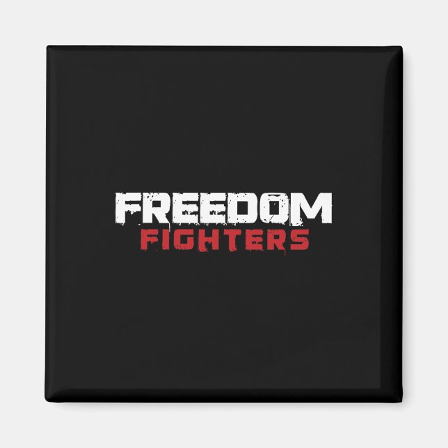 Íman Movimento de Resistência à Liberdade 4 de julho In (Frente)