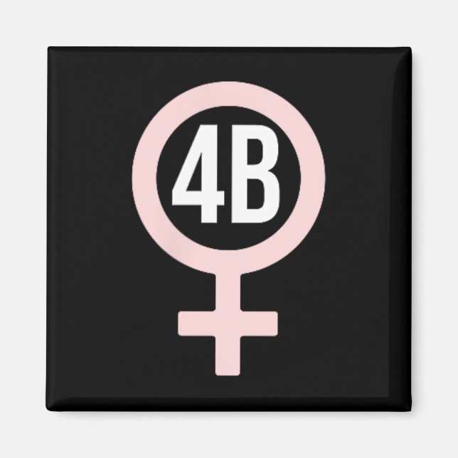 Íman Movimento Feminista Coreano (Frente)