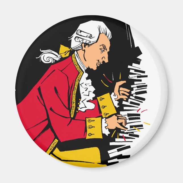Íman Mozart (Frente)