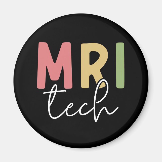 Íman MRI Tech | Presentes Tecnológicos MRI (Frente)