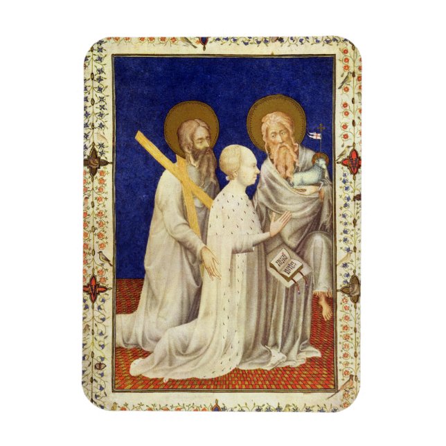 Íman MS 11060-11061 John, Duc de Berry apostar (Vertical)