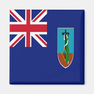 Íman MS - Montserrat - Flag
