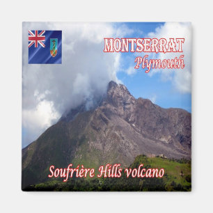 Íman MS - Montserrat - Plymouth-Soufriere Colinas Volca